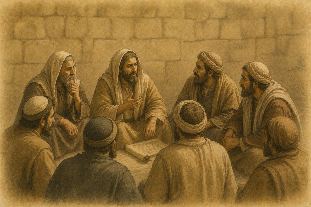 jewish scholarly religious discussion during the Second Temple Period